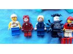 LEGO lotto 7 personaggi + accessori, leggere dettagli prima di contattare
