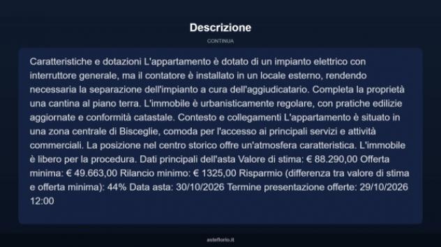 Immobile in asta di 65 m² in vendita a Bisceglie - Foto 5