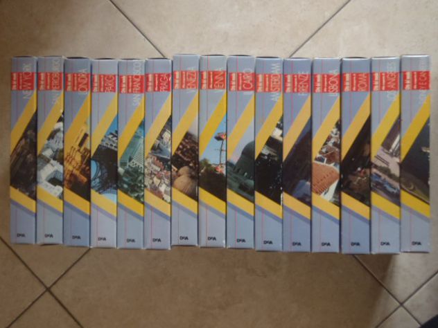 Videocassette vhs Città del Mondo/Guide visuali Corriere della Sera - Foto 2