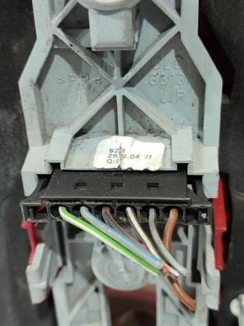 STOP FANALE POSTERIORE SINISTRO MERCEDES Classe C S. Wagon W203 A2038202364L A2038202364 646963 (0104) - Foto 3