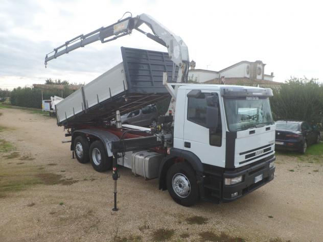 Iveco eurotech 260e31 ribaltabile con gru - Foto 3