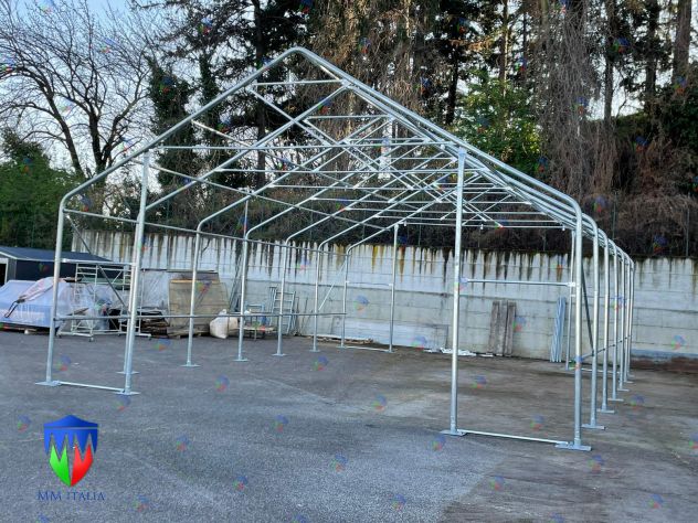Tensostrutture Invernali 10 x 28 x 5,7 Mt. a Rieti - Foto 7