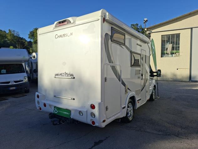 CAMPER CHAUSSON FORD SEMINTEGRALE GARAGE SEMIDINETTE GANCIO TRAINO BASCULANTE CLIMATIZZATORE FOTOVOLTAICO CAMPEGGIO USATI GENERALI 1789 - Foto 4