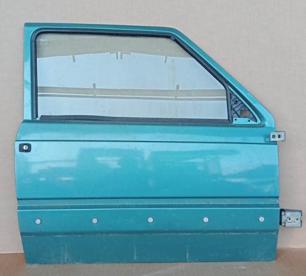 PORTA D. VERDE MET. C/FORI MODANATURA ALZ. ELETTR.  Carrozzeria  Lamierati esterni  Porte  Porta ant. dx. FIAT - PANDA - 01-02-1986 - 01-03-2004