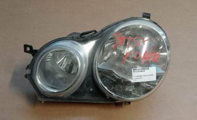 PROIETTORE SX 999-U1296559 Parti elettriche  Fanaleria  Proiettori  Proiettore ant. VOLKSWAGEN - POLO - 01-10-2001 - 01-04-2005