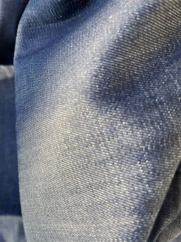Scampolo tessuto jeans denim bleu