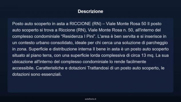 Immobile in asta di 13 m² in vendita a Riccione - Foto 4