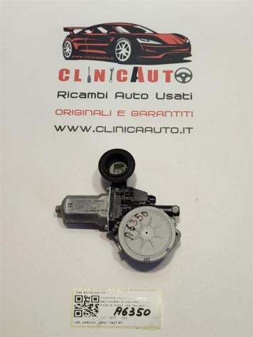 MOTORINO ALZAVETRO POSTERIORE DESTRA TOYOTA Yaris Serie 85720-0D120 1NZFXE (1416)