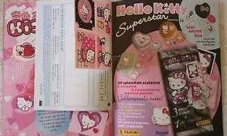 ALBUM PANINI HELLO KITTY SUPERSTAR 2009 MANCANO 4 FIGURINE COME NUOVO - Foto 3