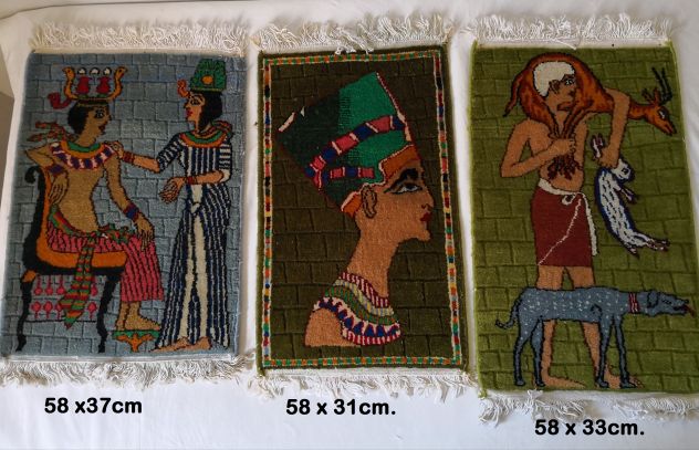 Egitto 3 tappetini