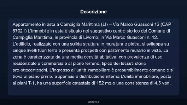 Immobile in asta di 152 m² in vendita a Campiglia Marittima - Foto 4