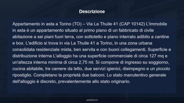 Immobile in asta di 127 m², box auto doppio in vendita a Torino - Foto 5