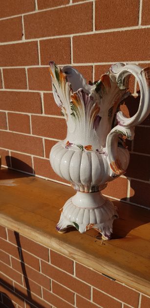 Caraffa Ceramica di Bassano d'epoca - Foto 5