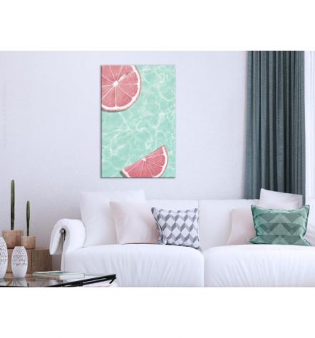 Quadro Con Le Arance Cm. 40x60 - ARREDALACASA - Foto 2