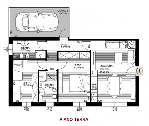 Appartamento in Vendita in zona SEMICENTRO - Foto 13