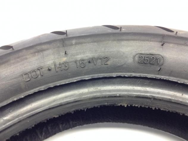PNEUMATICO MITAS SCOOTER 120/70 RAGGIO 12 58 P DOT 2521 - Foto 3
