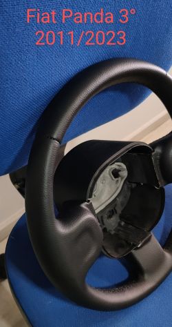 Volante in pelle Fiat Panda 3 serie 2011/2023 - Foto 2