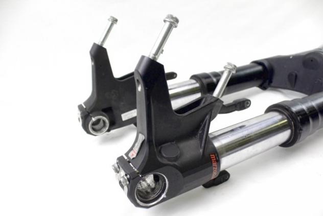 MV AGUSTA BRUTALE 990 R 8AA0B2514 8AA0B2515 FORCELLA ANTERIORE 09 - 12 FRONT FORK - Foto 5