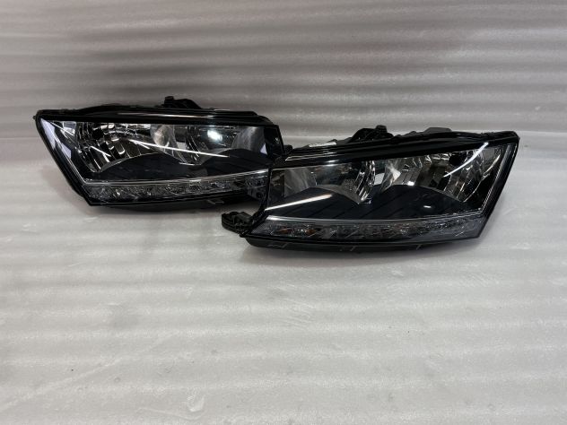 RICAMBI SKODA FABIA 3 FACELIFT LED FANALI ANTERIORI