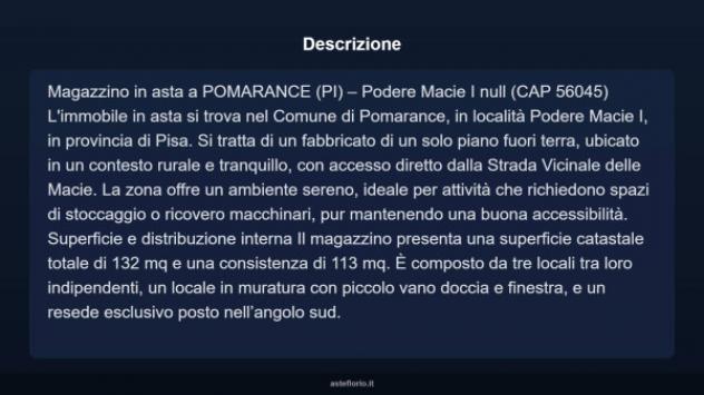 Immobile in asta di 132 m² in vendita a Pomarance - Foto 4