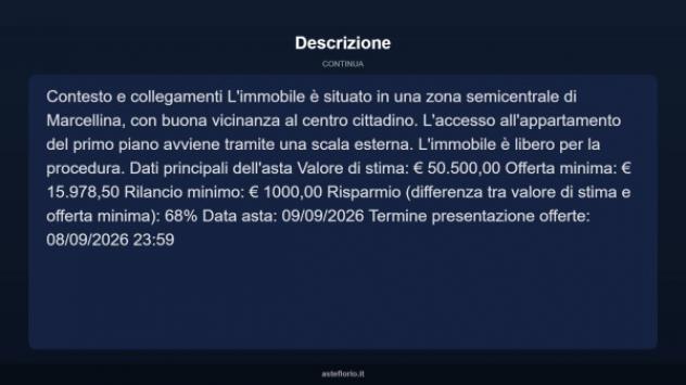 Immobile in asta di 71 m² in vendita a Marcellina - Foto 18