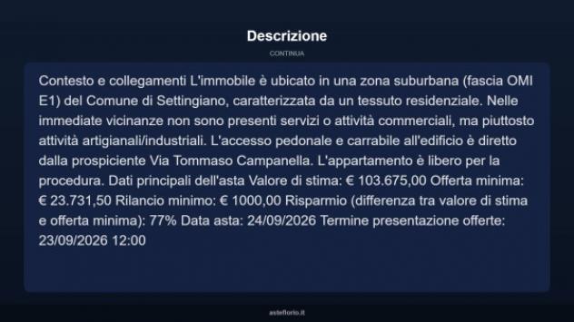 Immobile in asta di 141 m² in vendita a Settingiano - Foto 17