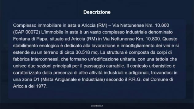 Immobile in asta di 4430 m² in vendita a Ariccia - Foto 4