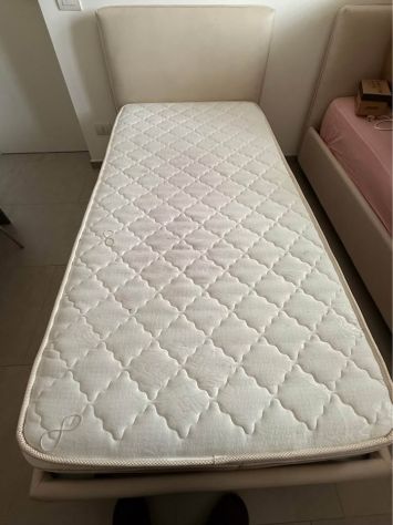 Letti singoli contenitore 100×200 con materasso Memory 90×190 - Foto 6
