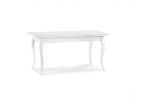 TAVOLO ALLUNGABILE LACCATO BIANCO OPACO 160x85xh78CM