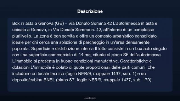 Immobile in asta di 14 m² in vendita a Genova - Foto 4