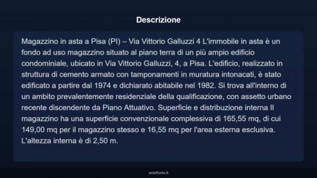 Immobile in asta di 165 m² in vendita a Pisa - Foto 9