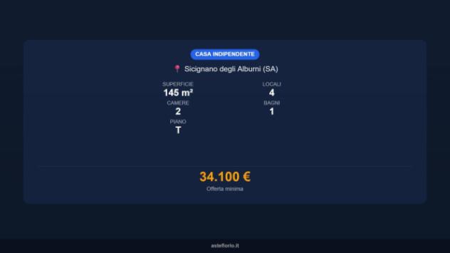 Immobile in asta di 145 m² in vendita a Sicignano degli Alburni - Foto 16