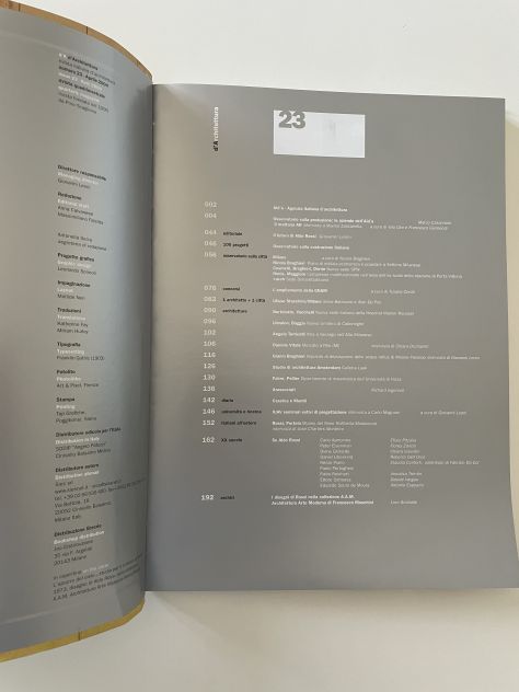 Rivista D'ARCHITETTURA n. 23/2004, DOPO ALDO ROSSI - Foto 2