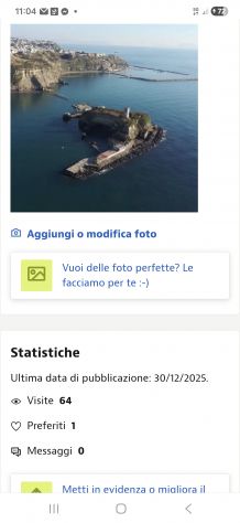 Palazzina al mare monte di procida napoli