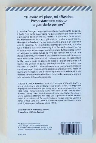 Tre uomini in barca(per non parlar del cane)Jerome K.Jerome Ed.Feltrinelli,2013 - Foto 2