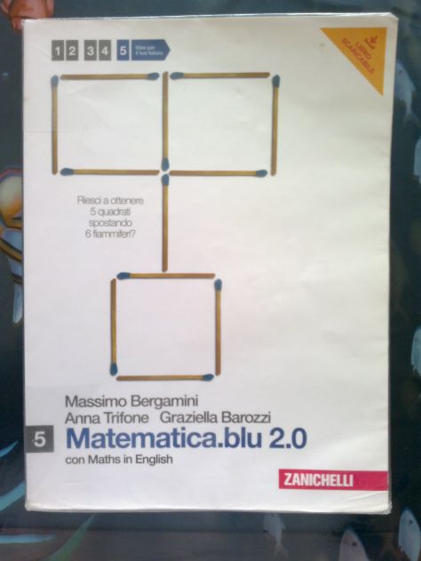 Matematica.blu 2.0 - con Maths in English - Volume 5