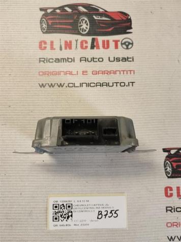 CENTRALINA MODULO DI CONTROLLO CHEVROLET Captiva 1° Serie 13384291 Z22D1 diesel 2231 (06) - Foto 3