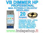 Dimmer Led a pulsante 20A professionale Made in Italy
