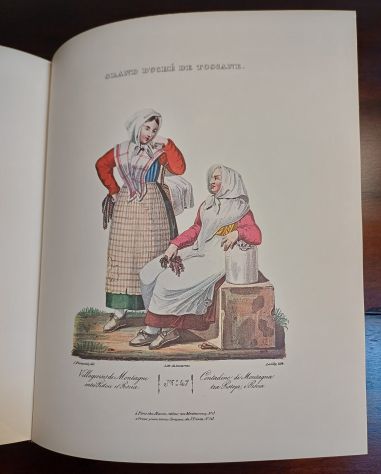 SOUVENIR DE ITALIE, COLLECTIONS DE COSTUMES DES DIVERSES PROVINCES DU GRAN DUCHE - Foto 10