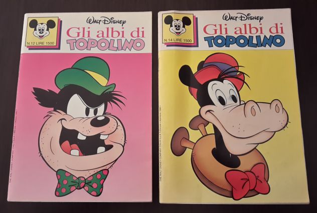 Gli albi di TOPOLINO, WALT DISNEY, N. 12 e N. 14, 1994. - Foto 3