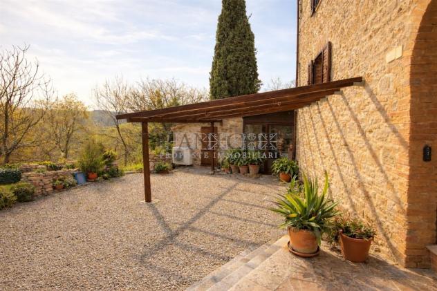 Porzione di casale toscano con terreno esterno - Crete Senesi - Foto 12