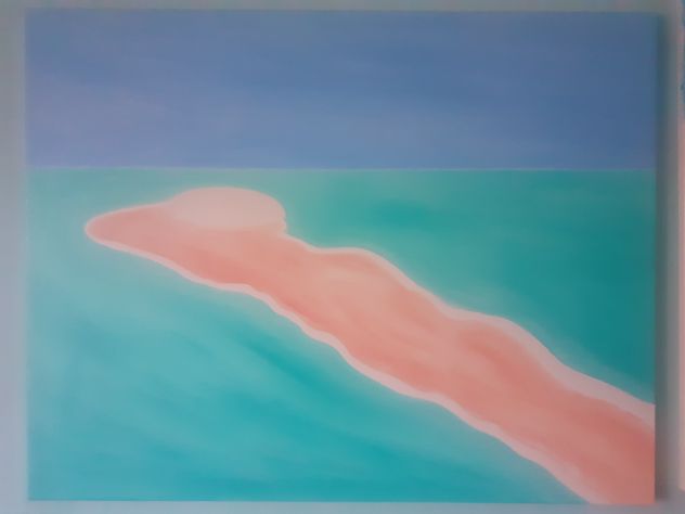 Tela "Atollo marino " - Foto 3