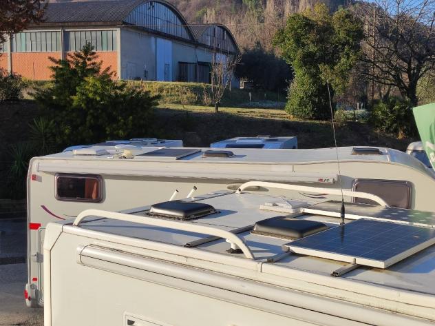 CAMPER CHALLENGER FORD MANSARDATO 6 POSTI LETTO MATRIMONIALE GARAGE CLIMATIZZATORE RISCALDATORE GENERALI USATI 553 - Foto 6
