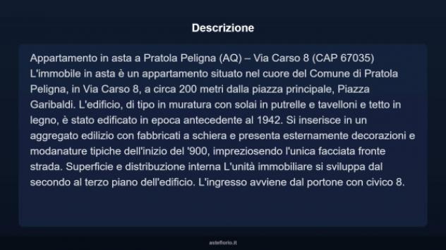 Immobile in asta di 60 m² in vendita a Pratola Peligna - Foto 4