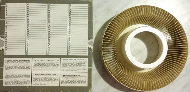Caricatore circolare per diapositive View-Master Rototray 100 Universal nuovo - Foto 2