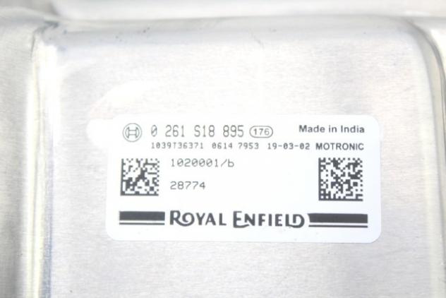 ROYAL ENFIELD INTERCEPTOR 650 148289A 148095A KIT CHIAVI ECU ACCENSIONE 19 - 24 KEY LOCK ECU KIT - Foto 6