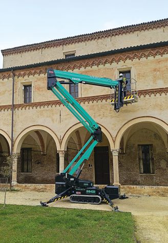 Piattaforma aerea nuova ragno cingolato Imer IMR20DA Kubota