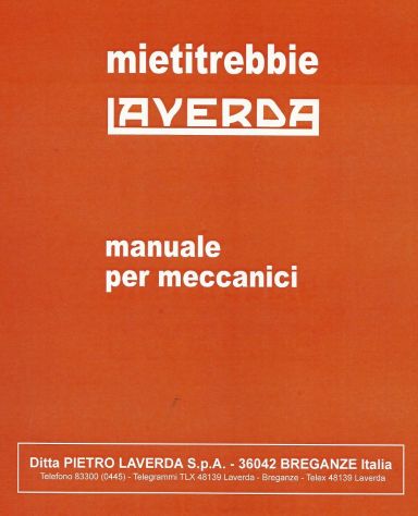 Manuali per mietitrebbiatrici Laverda - Foto 6