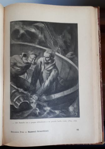 RACCONTI STRAORDINARI, EDGARDO ALLAN POE, Casa Editrice Nerbini 1908. - Foto 4