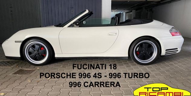 TOP RICAMBI cerchi FUCINATI 18 PORSCHE 986 996 997 - Foto 2